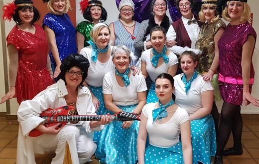 Tanz 'Das waren noch Zeiten' an der Frauenfastnacht