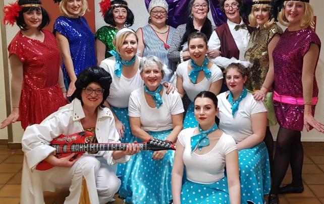 Tanz 'Das waren noch Zeiten' an der Frauenfastnacht