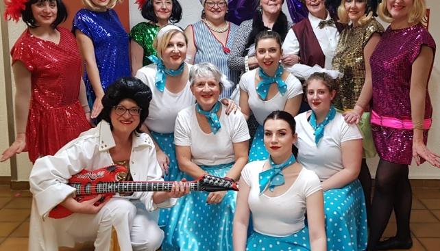Tanz 'Das waren noch Zeiten' an der Frauenfastnacht