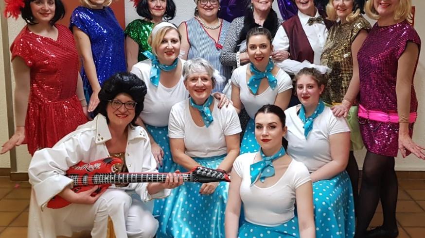 Tanz 'Das waren noch Zeiten' an der Frauenfastnacht