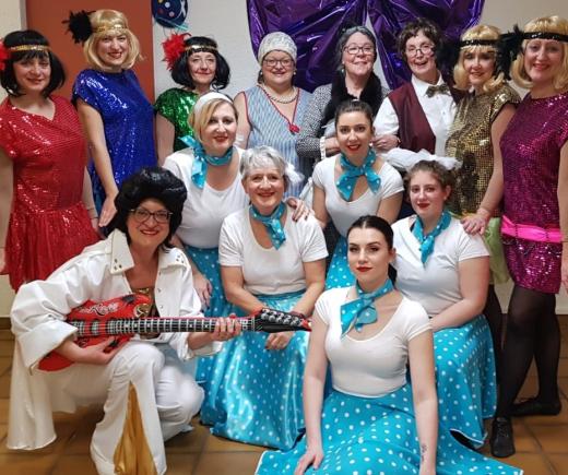 Tanz 'Das waren noch Zeiten' an der Frauenfastnacht