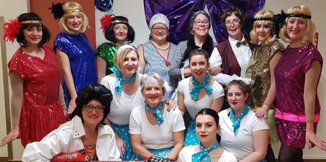 Tanz 'Das waren noch Zeiten' an der Frauenfastnacht