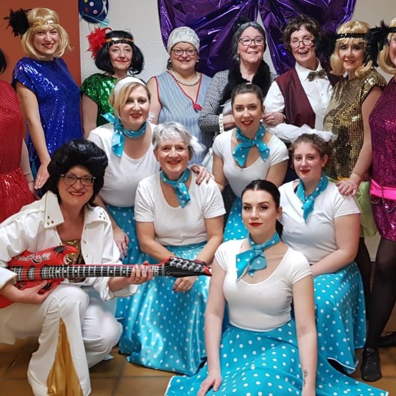 Tanz 'Das waren noch Zeiten' an der Frauenfastnacht