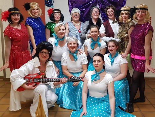 Tanz 'Das waren noch Zeiten' an der Frauenfastnacht