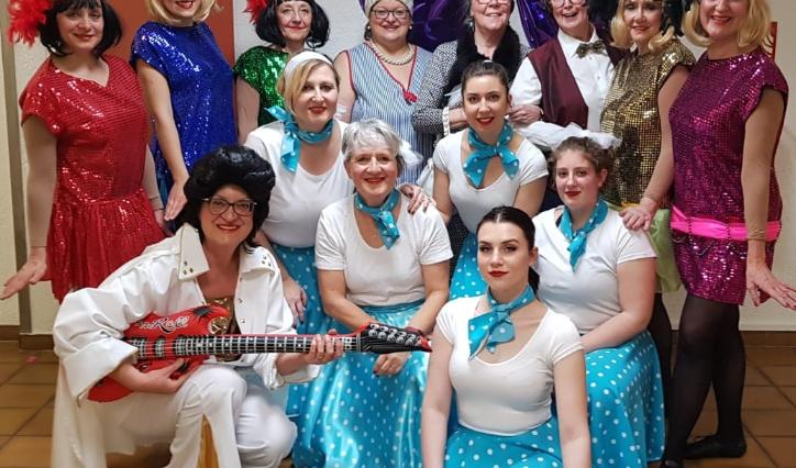Tanz 'Das waren noch Zeiten' an der Frauenfastnacht