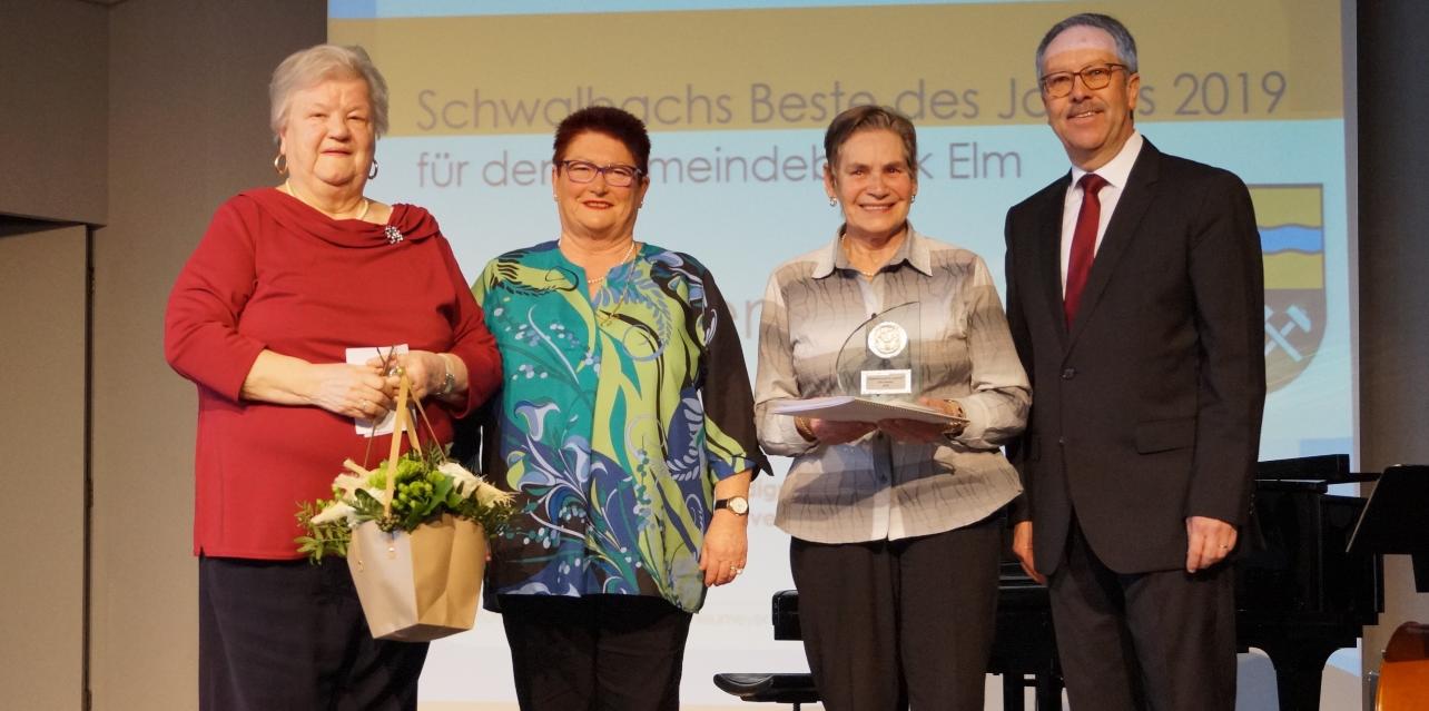 Ehrung unseres Vereins 'Schwalbachs Beste' 2019