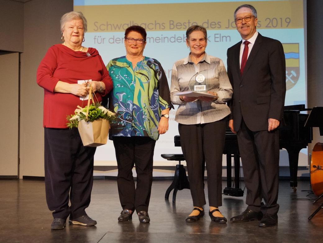 Ehrung unseres Vereins 'Schwalbachs Beste' 2019