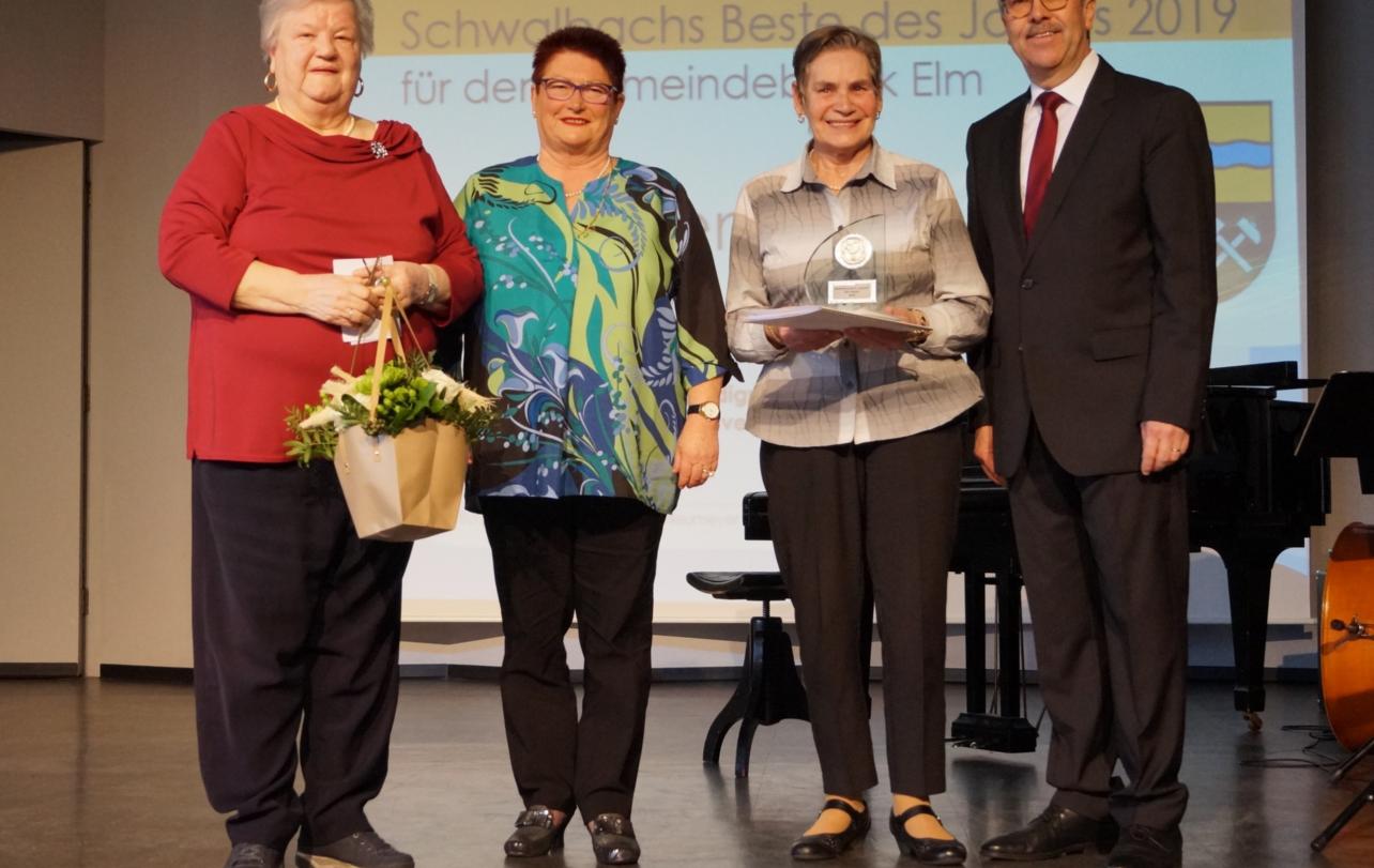 Ehrung unseres Vereins 'Schwalbachs Beste' 2019