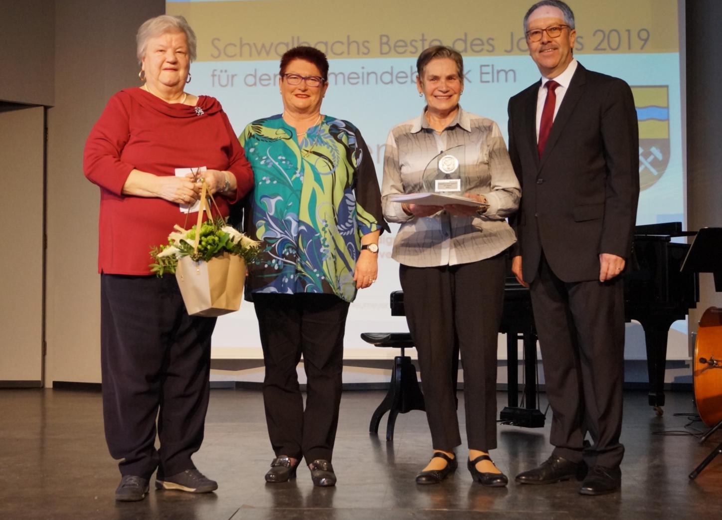 Ehrung unseres Vereins 'Schwalbachs Beste' 2019