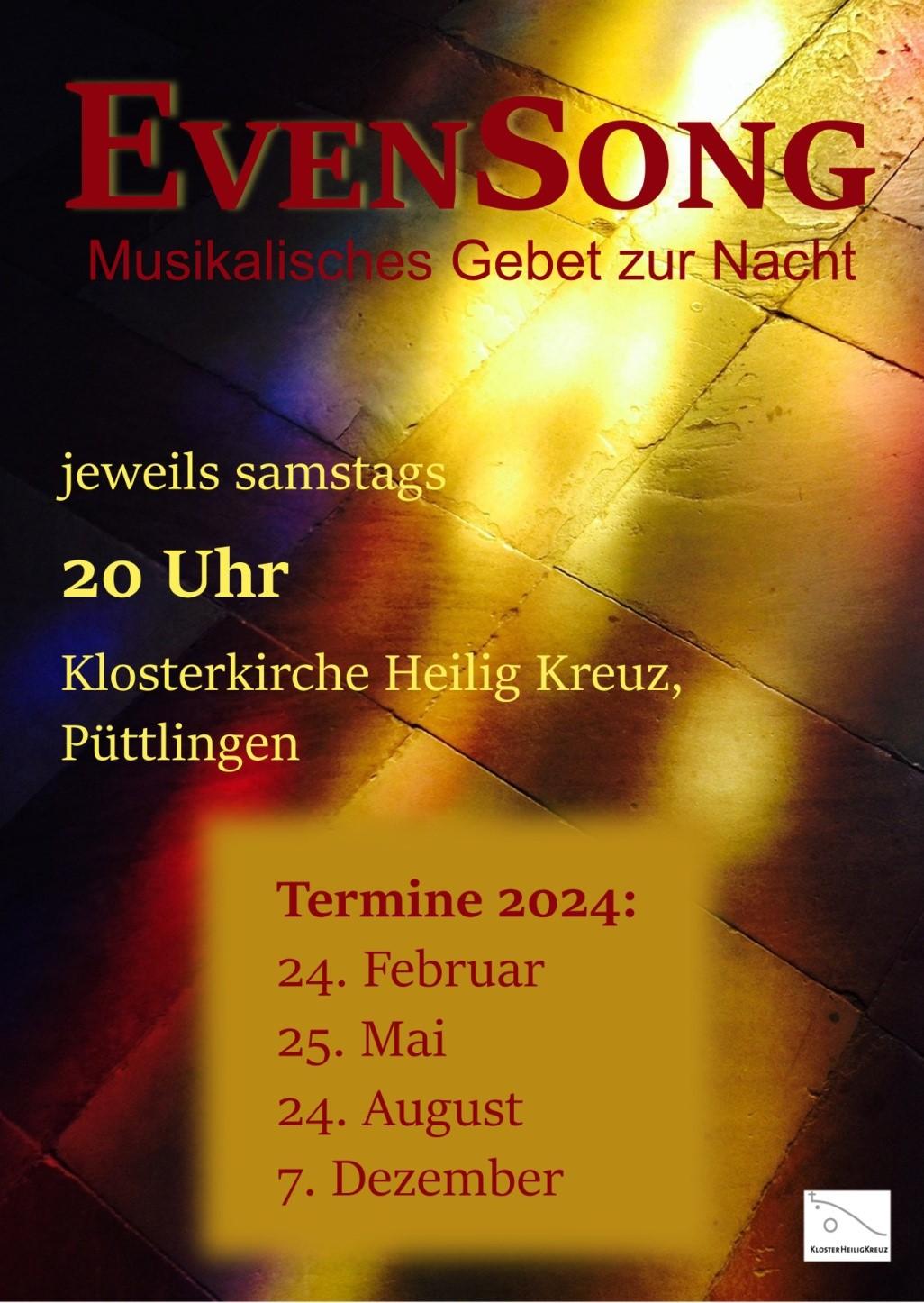 Plakat EvenSong