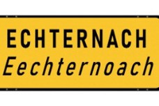 Echternach - Ortsschild