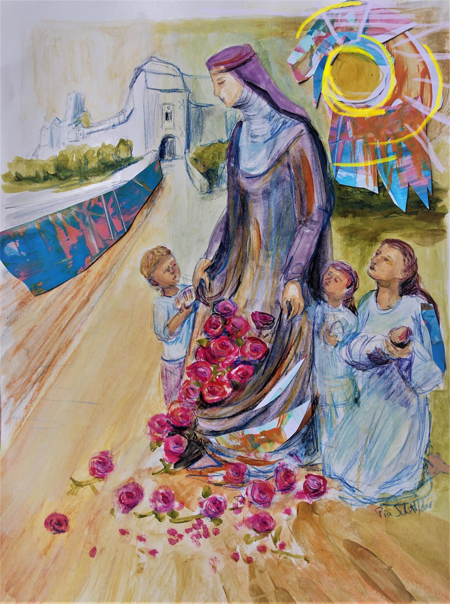 Elisabeth von Thüringen (c) Bild: Pia Schüttlohr In: Pfarrbriefservice.de Elisabeth von Thüringen