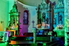 Altar der Pfarrkirche St. Crispinius und St. Crispinianus in Saarlouis-Lisdorf