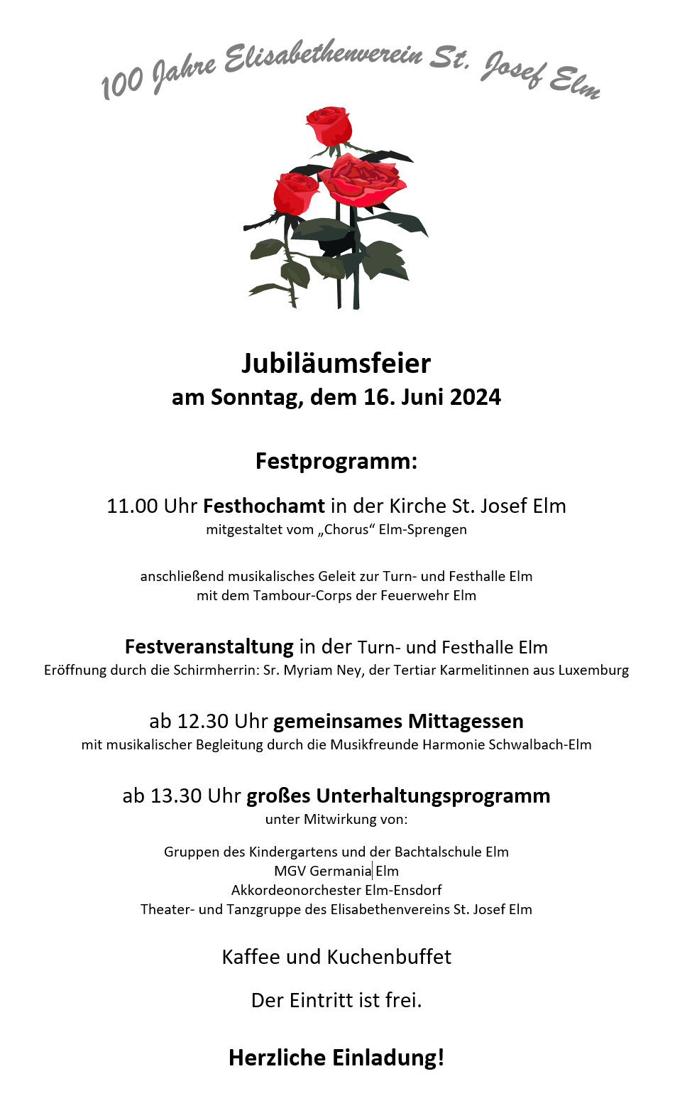 Flyer 100 Jahre