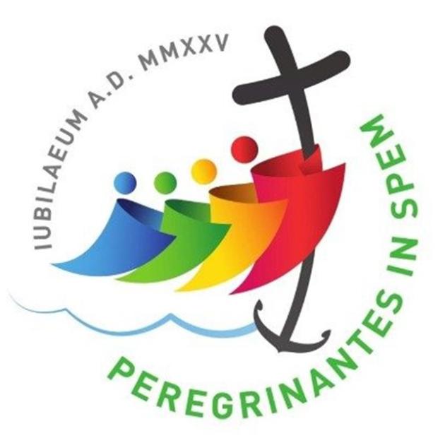 Logo Heiliges Jahr, Pilger der Hoffnung (c) Symbolbild, Anne Preckel (Vatikanstadt) Logo Heiliges Jahr, Pilger der Hoffnung