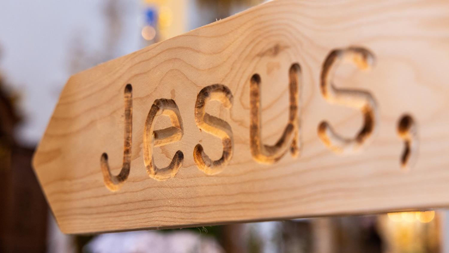 Wegweiser zu Jesus