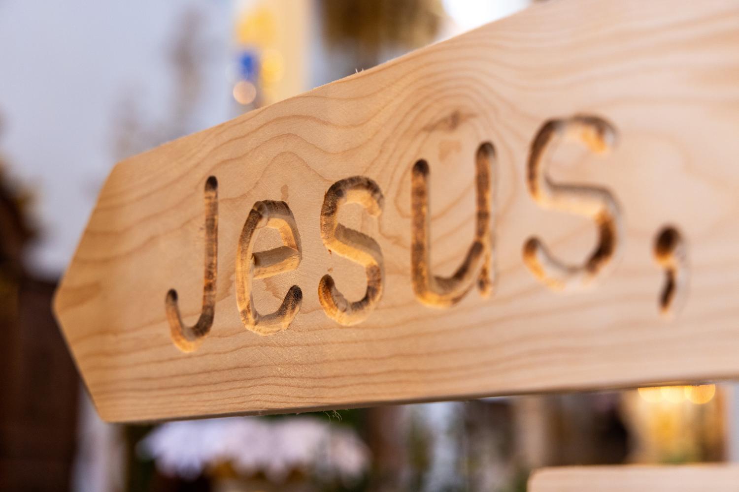 Wegweiser zu Jesus