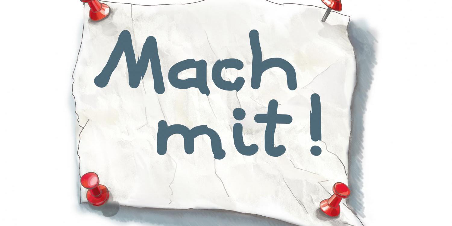 Logo für Ehrenamt, Mach Mit