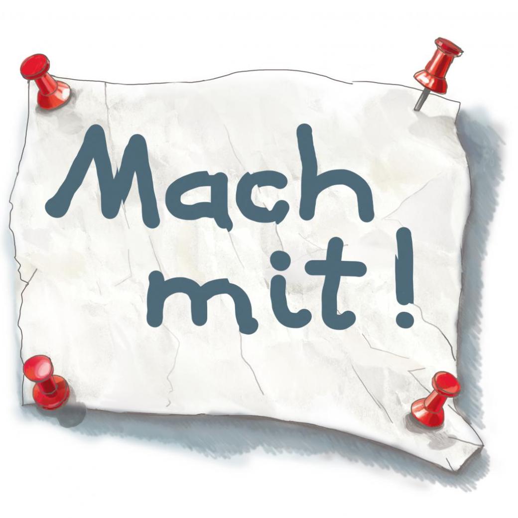 Logo für Ehrenamt, Mach Mit
