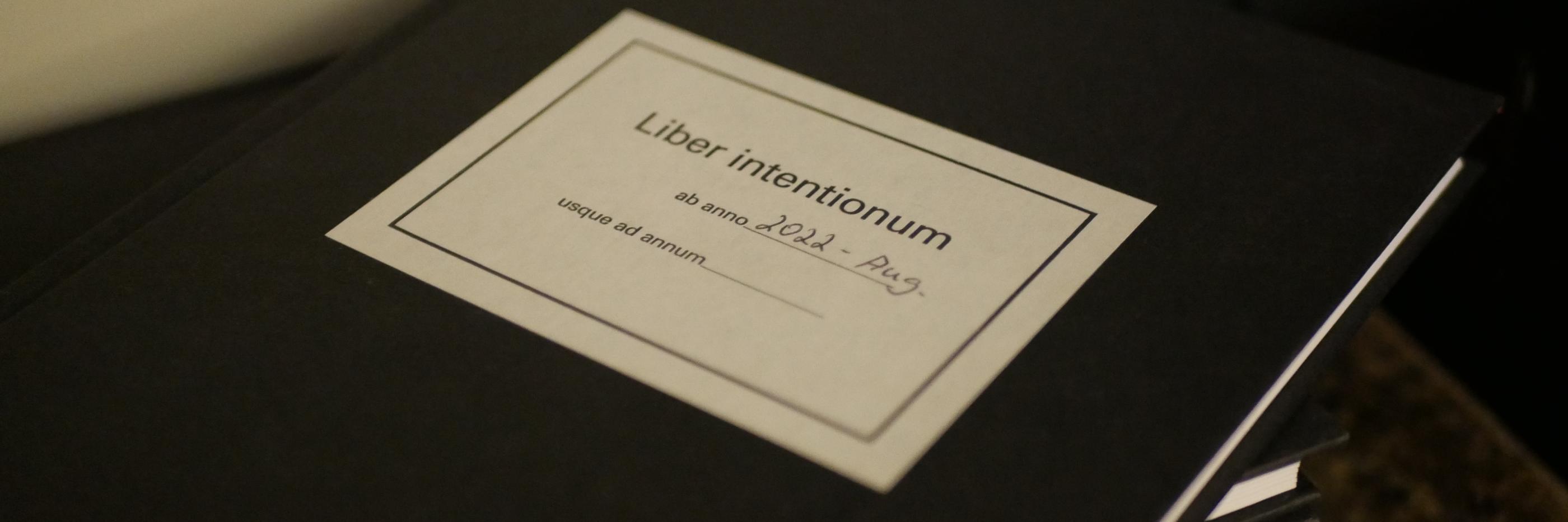 Intentionenbuch