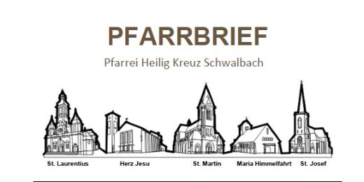 Titelseite des Pfarrbriefes Heilig Kreuz Schwalbach; Ausgabe Jun-Aug 2026