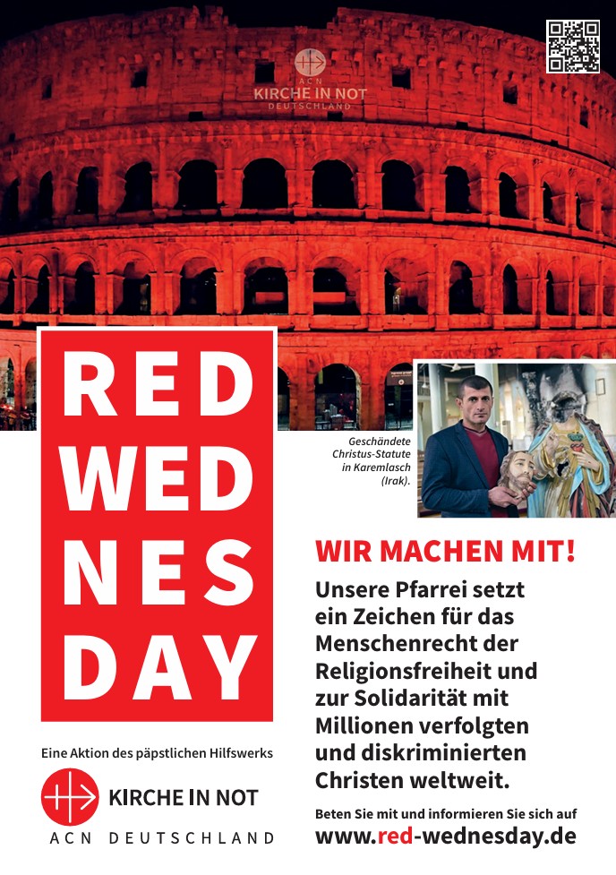 Plakat des Red Wednesday 2026