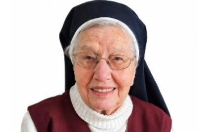 Foto der verstorbenen Schwester Pia Büchter aus dem Kloster Hl. Kreuz Püttlingen