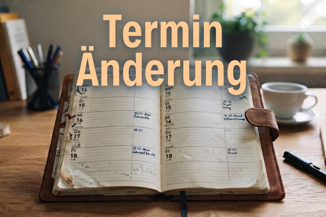 Terminverschiebung