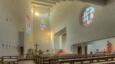 Kloster Hl. Kreuz Kirche Innenansicht