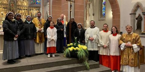 Partnerschaftsgründung in der Pfarrkirche St. Martin