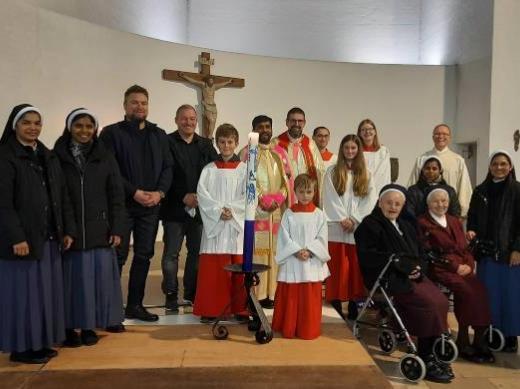Partnerschaftsgründung im Kloster Heilig Kreuz