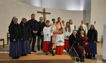 Partnerschaftsgründung im Kloster Heilig Kreuz