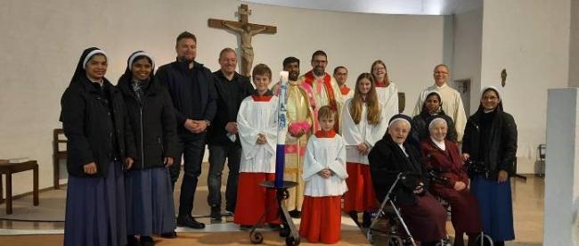 Partnerschaftsgründung im Kloster Heilig Kreuz