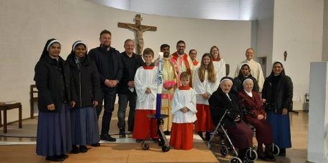 Partnerschaftsgründung im Kloster Heilig Kreuz