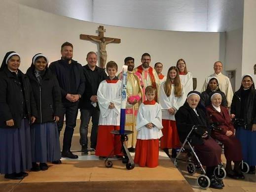 Partnerschaftsgründung im Kloster Heilig Kreuz
